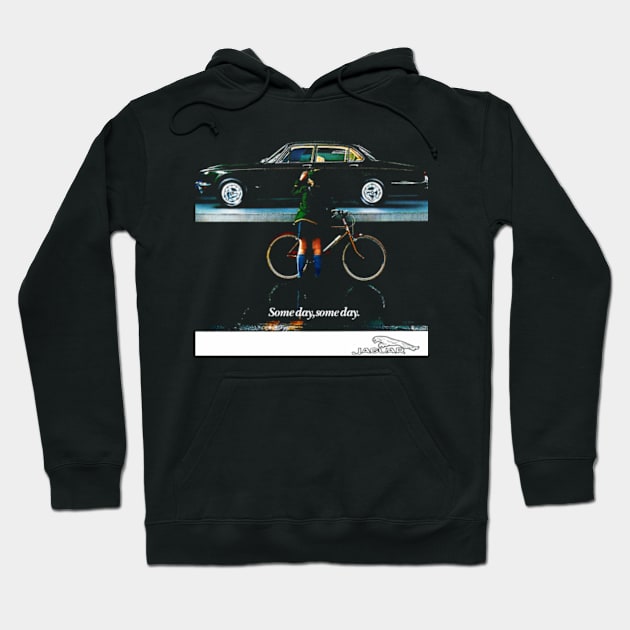 60S LUXURY CAR AD Hoodie by Throwback Motors